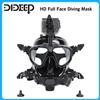 DIDEEP Maschera subacquea DIDEEP HD a pieno facciale, maschera per lo snorkeling antiappannamento, vista panoramica, facile da usare, morbida e confortevole con supporto per fotocamera