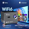 Xnano Proiettore XNANO 300ANSI 8K/4k WiFi 5G Proiettore di film intelligente portatile remoto vocale con illuminazione a LED BT5.0 Bulit-in Altri app