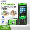 NOYAFA Misuratore di distanza laser NF-274L Telemetro laser 100M Misuratore laser a raggio verde Strumento di test del livello elettronico con Bluetooth