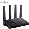 GL iNet Router Wi-Fi 7 Tri-Band GL.iNet GL-BE9300 Flint 3 per Internet Wireless, Router VPN 5 x 2.5G ad Alta Velocità per Gaming, Router Wireless Domestico a Lungo Raggio 6GHz, Velocità Wireless 9 Gbps per