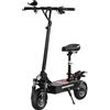 BOYUEDA Monopattino Elettrico BOYUEDA Q7PRO 52V19AH Pieghevole con Pneumatici da 10 Pollici e Autonomia di 70KM con Sedile