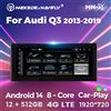 MEKEDE Autoradio 10.25 pollici 8-core Wireless Carplay Android Auto per Audi Q3 2012-2018, lettore multimediale video, navigazione GPS, sistema intelligente 4G LTE WIFI BT DSP Audio Intelligente
