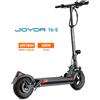 JOYOR Monopattino elettrico per adulti JOYOR Y6-S, batteria 48V 18Ah, autonomia fino a 70 km, ruote da 10 pollici.
