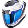 Scorpione Casco integrale Scorpion Exo-391 Leo - Bianco Blu
