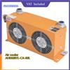 NONE Radiatore dell'aria idraulico da 60 l/min AH0608TL-CA Radiatore dell'olio raffreddato ad aria Doppi ventole Raffreddamento ad aria Macchina di raffreddamento dell'olio