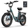URLIFE Bicicletta elettrica URLIFE E20 per tutti i terreni, 48V 13AH, 50 miglia con pedalata assistita, 40 miglia in modalità completamente elettrica, pneumatici da 20 pollici