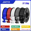 JAYO PLA/PLA Plus/petg/PLA meta/PLAYG/HS-PLA/HSMPETG Filamento per stampante 3D 1,75 mm Materiali per stampante 3D FDM ad alta tenacità 5 rotoli