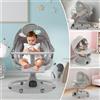 NONE Culla Bluetooth per bambini Passeggini 20 kg Capacità portante con telecomando per bambini di età compresa tra 0 e 18 mesi