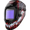 ARCCAPTAIN Casco per saldatura ARCCAPTAIN 4 sensori Maschera per saldatura oscurante automatica per saldatrice TIG MIG ARC Visualizzazione ampia Colore vero 1/1/1/1