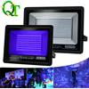GRAXGROW Proiettore LED UV, luce da palcoscenico fluorescente UV, protezione impermeabile IP66, luce nera per feste di Halloween da 50 W 100 W