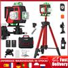 NONE Livello laser 4D a 16 linee con raggio di luce verde ultra forte 360 ° Linee verdi orizzontali e verticali autolivellanti e tre livelli