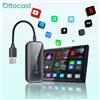 Ottocast Play2Video Ultra Wireless CarPlay Car MultimediaSmart Box ad alta risoluzione 1080P con riproduzione multimediale locale WiFi6 portatile per VW