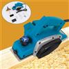 NONE Pialla per legno elettrica da 800 W 16000 giri/min con coltello pialla da 82 mm per la lavorazione del legno Ripristino di mobili fai da te Profondità regolabile 1-2 mm