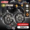 CO LIGHT LED Fari ausiliari da lavoro DRL da 5 pollici per moto 12-80V Alto/Basso/Strobo Fendinebbia aggiuntivo per moto 3500K 6500K