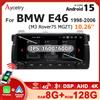 Aycetry Wireless CarPlay Android 15 Auto 10.26 ''Schermo Autoradio Stereo Per BMW Serie 3 BMW E46 M3 1998-2005 lettori video Bluetooth
