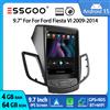 ESSGOO Autoradio ESSGOO Android 15 9.7 Pollici 64G per Ford Fiesta VI 2009-2014 CarPlay Senza Fili Android Auto Navigazione GPS FM Bluetooth RDS Controlli al Volante Mirror Link Schermo Tattile IPS Lettore