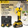MELLWIN Brushless 30mm Electric Pruner Shear Garden Fruit Tree Bonsai Electric Pruning Scissors Tool For Makita 18V Battery Pin