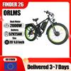 NONE ORLMS V3 Bicicletta elettrica 2000W Doppio motore52V25AH Batteria al litio Mountain Bici elettrica 26*4.0 pollici Fat Tire E-bike per tutti i terreni