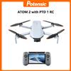 Potenziale Drone Potensic ATOM 2 con telecomando PTD 1 video 4K, foto 8K, droni con fotocamera verticale 2.7K, massimo 10KM, tiro notturno AI