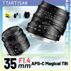 TTArtisan Obiettivo TTArtisan 35mm F1.4 APS-C con ampia apertura per Sony E, Nikon Z, Fuji X, M43, Canon R, EOSR, A6600, A7C, XT50, XM5, R50, R6, Z6, Z7, ZF