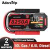 AdoreTrip 8250A Avviatore di Emergenza Professionale, Dispositivo di Avviamento Batteria Auto 12V, Power Bank Portatile per Auto, SUV, Fuoristrada 4x4, Pickup