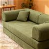 Divano Letto Modulare in Corduroy Lavabile 200cm per Soggiorno - Collezione 2026