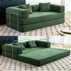 2025 Nuovo design stile angolare divano in tessuto a compressione sottovuoto set letto compresso casa appartamento hotel soggiorno divano letto