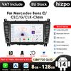 Hizpo Lettore multimediale per auto Android da 8 pollici 7862 2 Din per Mercedes Benz CLC W203 Classe C C180 C200 GPS Carplay 4G RDS Autoradio