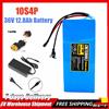 Aleaivy Batteria 36V 12,8Ah 18650 10S4P 220W 350W 500W Batterie ad alta potenza 42V 12800mAh con protezione BMS + caricabatterie