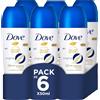 Dove Advanced Care Deodorante Roll-On Donna 48h Senza Alcol - Confezione da 6 × 50 ml