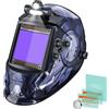 ARCCAPTAIN Maschera per saldatura oscurante automatica con luce per casco per saldatura MIG MAG TIG taglio 1/1/1/1 Tappo per saldatore True Color
