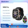 Blackview W80 PRO Smart Watch robusto da esterno, smartwatch con posizione GPS, display da 1,91 pollici, 900 mAh con torcia elettrica, cardiofrequenzimetro