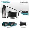 YOFIDRA 50-80 L/min Potente Pompa Acqua Elettrica Pompa Olio Pistola di Rifornimento Pompa Sommergibile Per Auto Per Makita 21V Batteria Spille