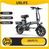 URLIFE F1L Bici elettrica per adulti 250W Motore pieghevole E-Bike 48V 7.5AH Pneumatici da 14 pollici City Commuter EBike