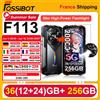 fossibot Smartphone Rugged FOSSiBOT F113 5G 36(12+24)GB+256GB Batteria 20000mAh Telefono Cellulare 33W Android 15 NFC Lanterna da Campeggio 64MP 120Hz
