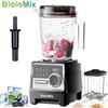 Biolomix Frullatore professionale BioloMix da 1500 W con barattolo da 2,6 litri senza BPA, 6 lame, 7 programmi preimpostati per frullati, frullati, latte di noci