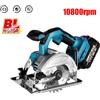 TKKEACE 10800rpm 125mm Brushless Mini Sega Circolare Elettrica Cordless Adjustbale Angolo Lavorazione Del Legno Attrezzo Da Giardino Elettrico Per Makita 18vbattey