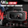 NONE Caricabatterie portatile 10A/20A per batterie Start-Stop Riparazione auto e ricarica rapida per auto, camion, moto 12V/24V AGM LiFePO4