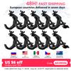aicpose 10 Pz/lotto Durevole Heavy Duty Ganci Morsetto In Lega di Alluminio 150kg 40-60mm Staffa Fase Luce Della Fase Gancio Luce Morsetto Supporto Traliccio