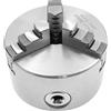 NONE Mandrino per tornio autocentrante a 3 griffe 100mm 0,07mm Precisione HT300 20CrMnTi Mandiglie temprate per fresatrice per tornio CNC/manuale