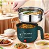 BALASHOV Mini fornello elettrico antiaderente da cucina 1-2 persone pentola calda a doppio strato pentola elettrica multifunzione a vapore per spina europea domestica