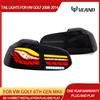 vland 08-14 Luci posteriori OLED Golf 6a generazione Mk6 Hatchback Vland II con illuminazione di benvenuto dinamica (stile GTS)