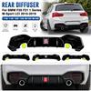 XUDREZ Paraurti posteriore Diffusore Labbro MP Stile Per BMW Serie 1 F20 F21 120i 120d 125d 125i M Sport LCI 2015 ~ 2019 Auto Diffusore Posteriore BodyKits