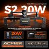 ACMER Incisore Laser Acmer S2 20W 12/7/4W, Area di Lavoro 300x300mm, Compatibile con Macchina CNC LightBurn per Legno/Pelle/Creazione di Regali, Plug&Play