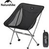 Naturehike Sedia pieghevole ultraleggera L04 Capacità di carico di 150 kg per pesca Picnic Escursionismo all'aperto Sedia lunare Sedia relax portatile