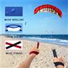 HENGDA KITE Nuovo aquilone da spiaggia sportivo per paracadute parafoil rosso a doppia linea da 2,5 m di alta qualità, presa di fabbrica facile da volare