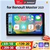 Junsun Autoradio Android Auto Junsun per Renault Master 2019 2020 2021 2022 Multimedia Wireless Apple CarPlay Sistemi intelligenti Smart Schermo touch IPS Lettore video stereo 2 Din Autoradio Navigazione BT