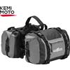 KEMITOUR Borse laterali per moto Borsa da viaggio per bagagli da viaggio all'aperto da 50 litri Borse da sella laterali impermeabili universali per moto Adventure Sportster