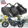 KEMITOUR Borse laterali moto Borsa da viaggio impermeabile Borsa laterale universale per Honda Rebel CMX300 500 per Kawasaki KLR650 per Yamaha