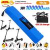 10S3P 36V 100Ah 18650 Batteria al litio ricaricabile 1000W Potenza modificata Bicicletta scooter elettrico Veicolo BMS + Caricatore 54.6V